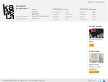 Tablet Screenshot of kaneladecoracion.com